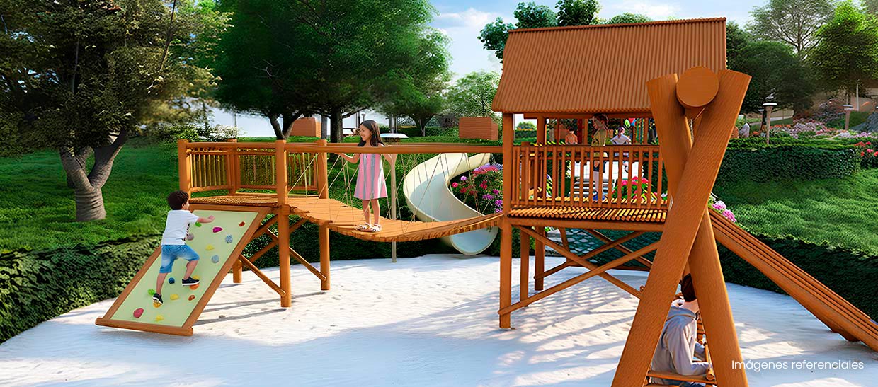 Juegos para niños: Espacios seguros y divertidos pensados para los más pequeños.