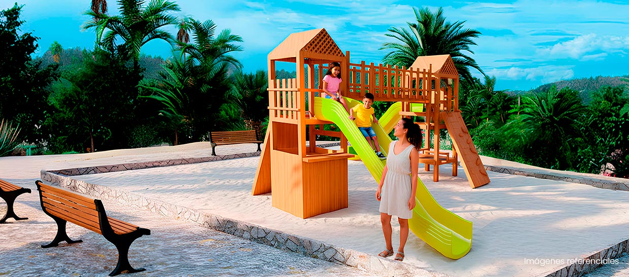 Juegos para niños: Espacios seguros y divertidos pensados para los más pequeños.