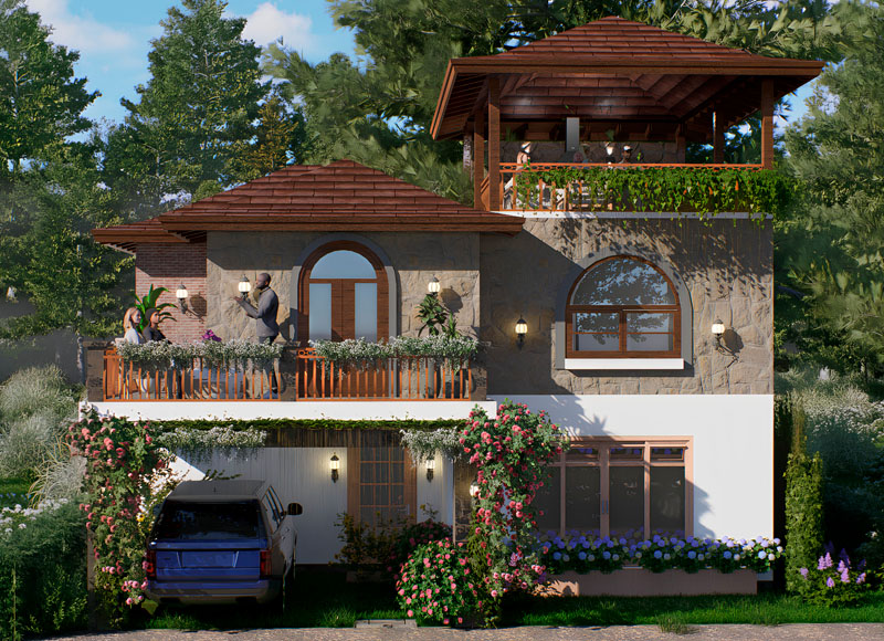 Modelo Urpi  - Diseño andino con toques cálidos y naturales que invitan al descanso y a conectar con entorno.