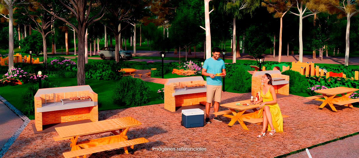 Zona de parrillas: Ideal para reuniones familiares y momentos de convivencia entre vecinos.