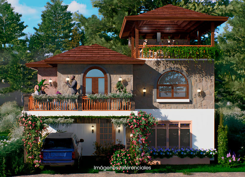 Modelo Urpi  - Diseño andino con toques cálidos y naturales que invitan al descanso y a conectar con entorno.